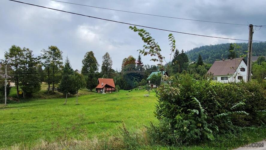 Tršće - građevinski teren u vikend naselju 614 m2 - 4