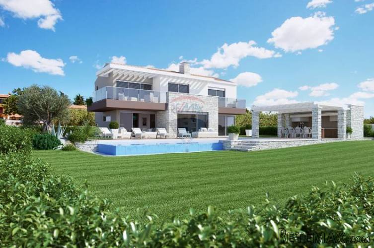 Istra, Višnjan, Villa s pogledom na more