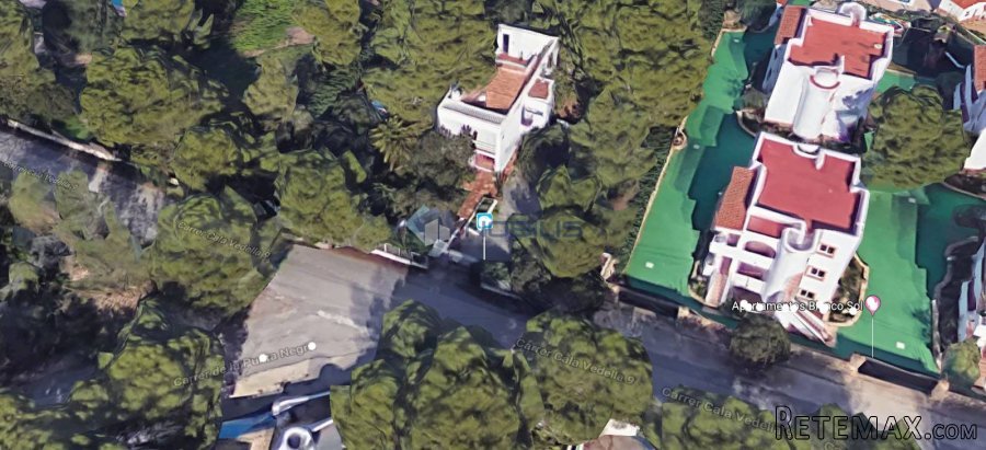 Ibiza, Cala Vadella, villa s bazenom, pogled na Sredozemno.. - 12