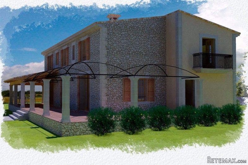 Plot close to Porto Colom with stunning..