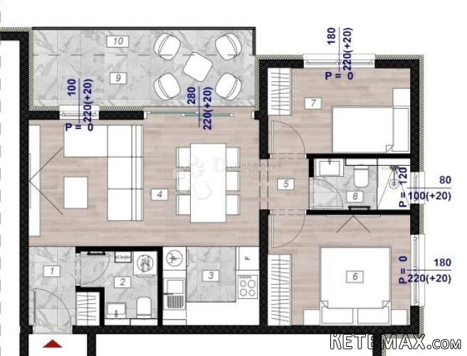 POVLJANA-STAN S11, 62,56 m² - 2