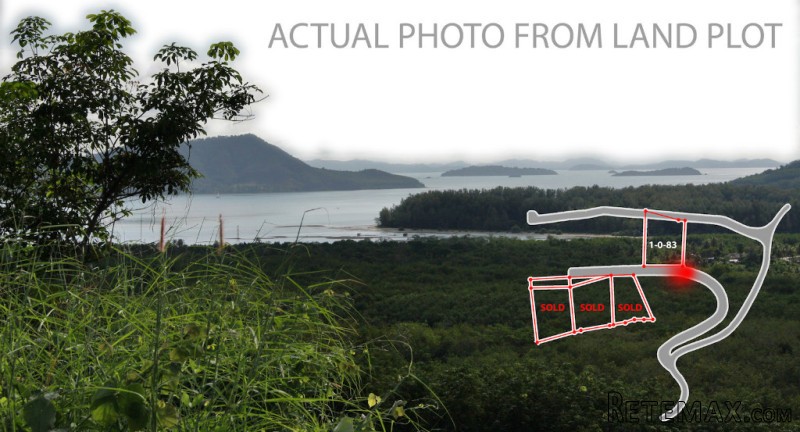 1 Rai Sea View Land near Phuket..