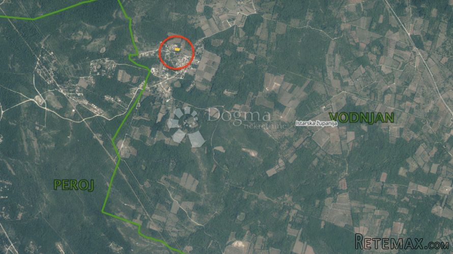 Poljoprivredno zemljište kod Vodnjana - 513 m2 - 2