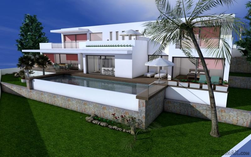New build modern villa in Moraira with.. - 2