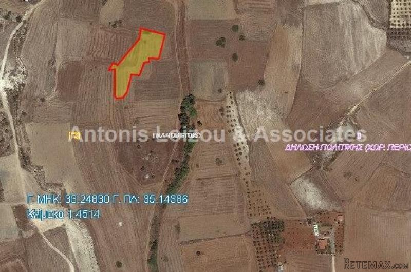 2676m2 Agricultural Plot in Paliometocho