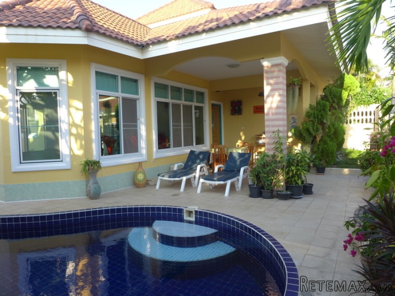 3 bedroom pool house in secure village..