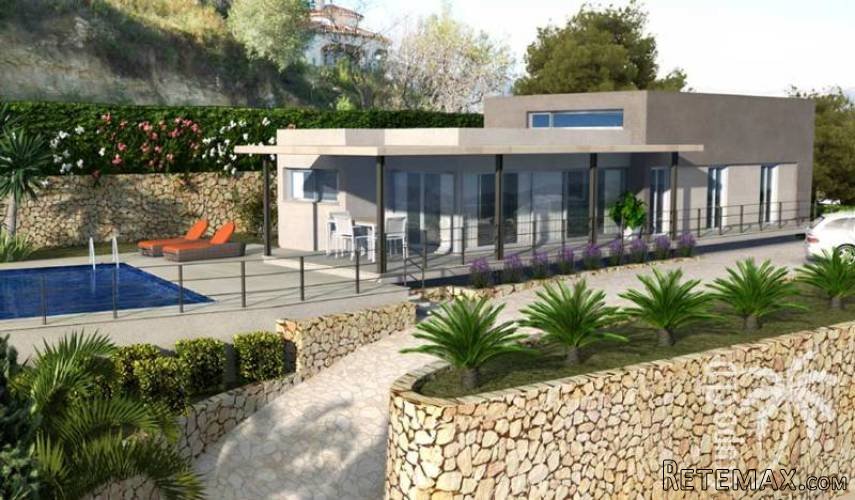 Located on superb plot of 860m2 with panoramic views over..