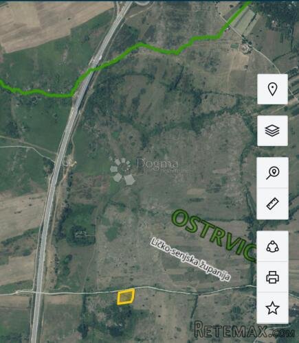 GOSPIĆ-OSTRVICA POLJOPRIVREDNO ZEMLJIŠTE