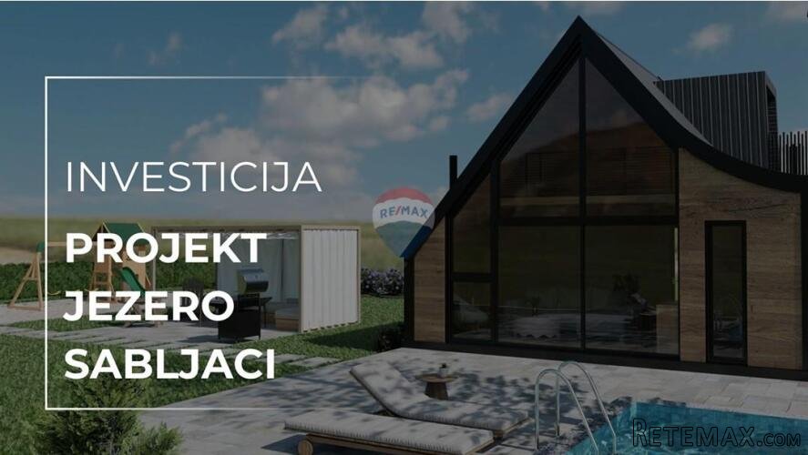 Ogulin, Jezero Sabljaci | Projekt dvije moderne kuće s bazen