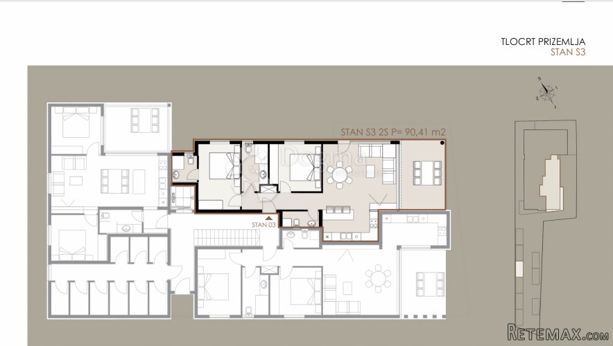 Top lokacija-Privlaka, 90,41m2 - 2