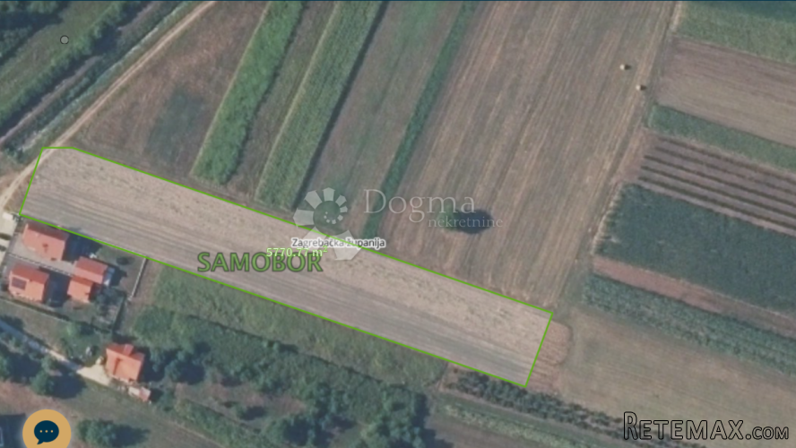 2 građevinske parcele (ca. 29m x 205m) - 2