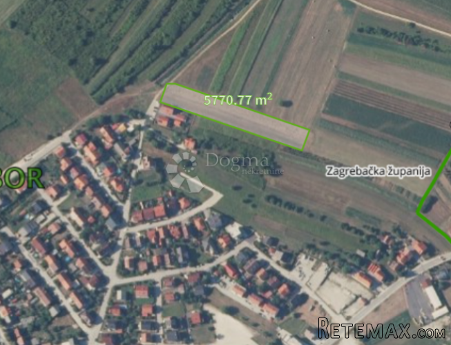 2 građevinske parcele (ca. 29m x 205m) - 3