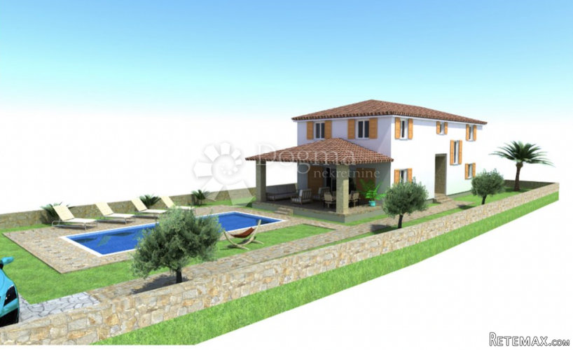 Građevinsko zemljište sa projektom za gradnju kuće