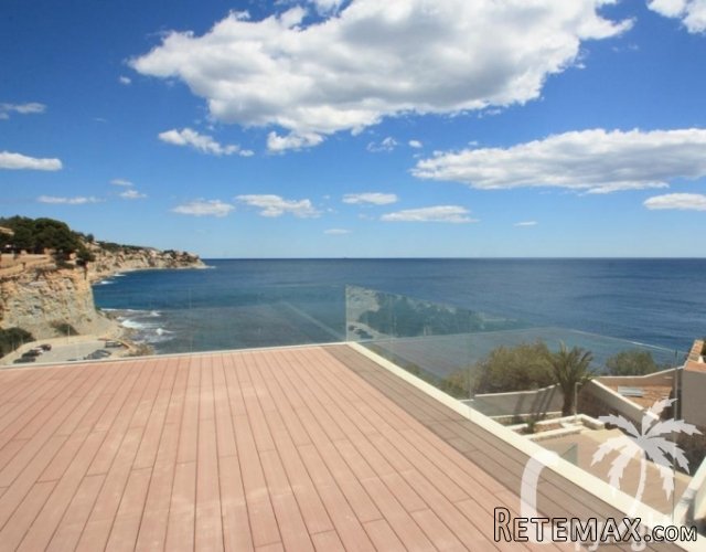 This impressive new villa of modern style with large..
