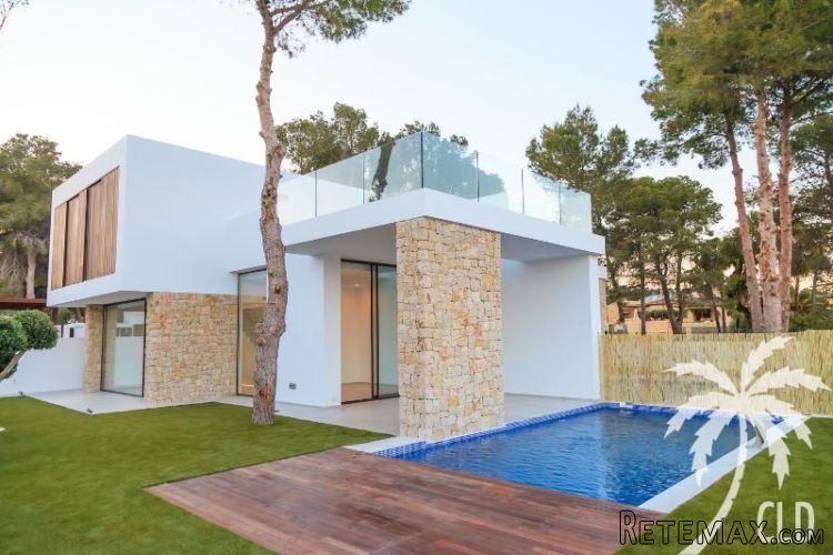 This modern villa is currently under construction and..