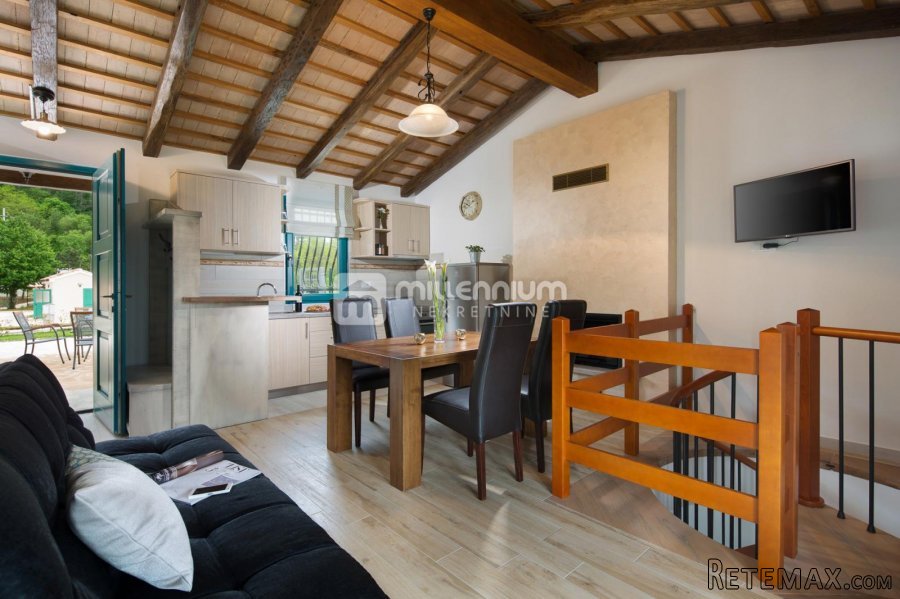 Istra, Pazin, 580m2, imanje s 3 kuće i bazenom - 9