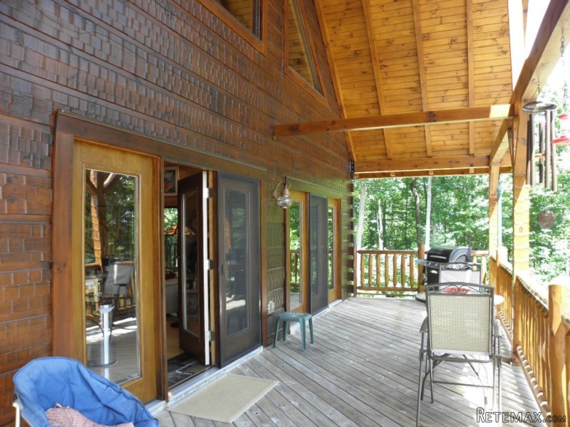 Jim Barna Log Home-Views-Pond-Acreage - 2