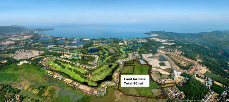 Total of 80 Rai of Land in sought-after..