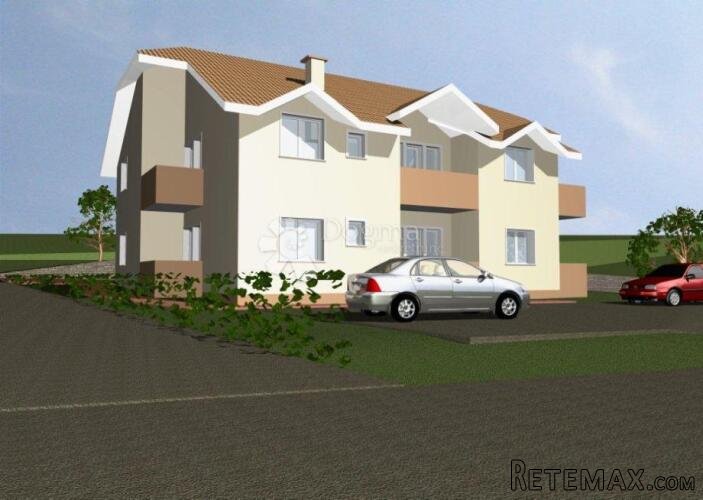 Građevinsko zemljište 568m² sa idejnim projektom i građevins