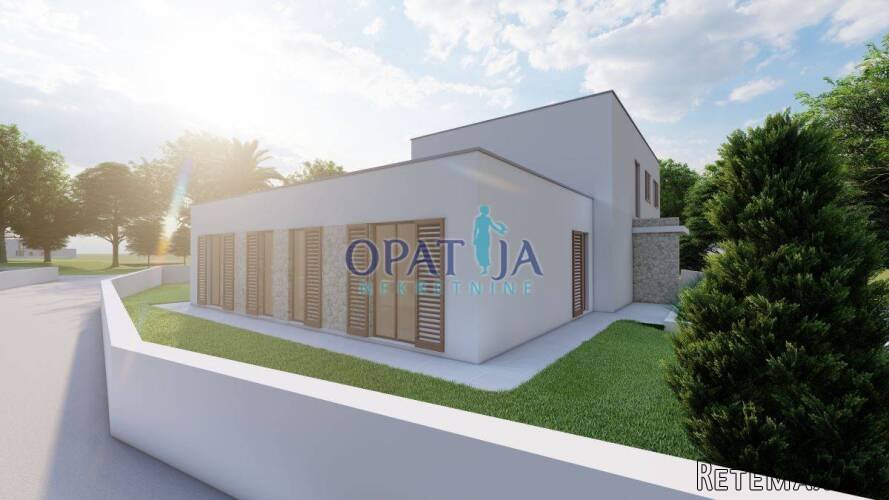 Vir, moderna vila, velika garaža, vrt i bazen - 11