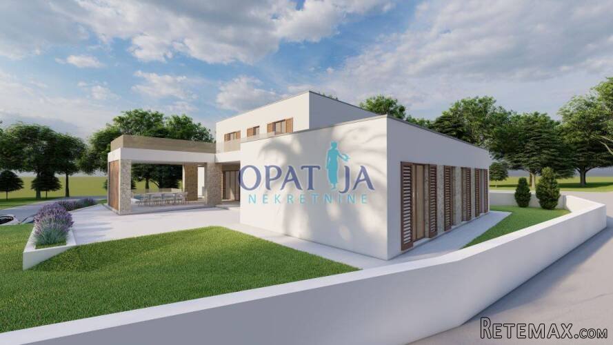 Vir, moderna vila, velika garaža, vrt i bazen - 12