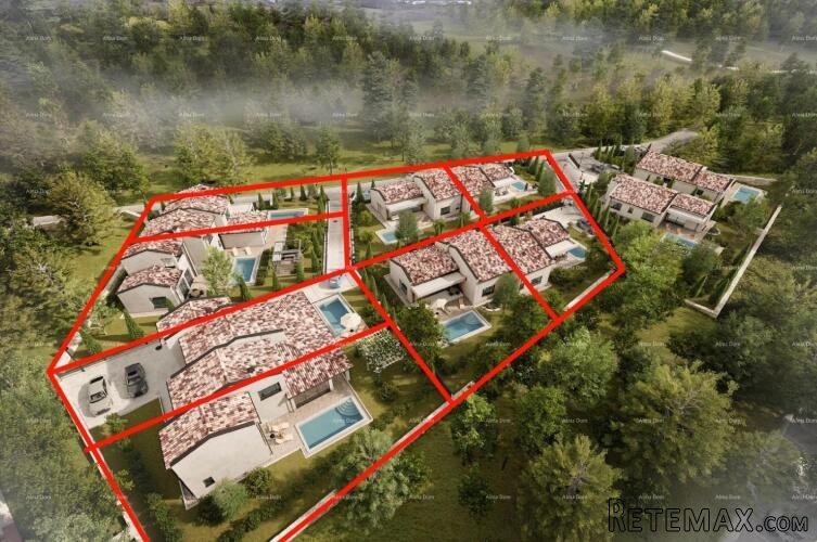 BARBAN - Građevinsko zemljište s projektom (polovica d.. - 4