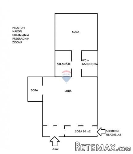 Sesvete, Popovec - poslovni prostor/skladište 180 m2 - 2