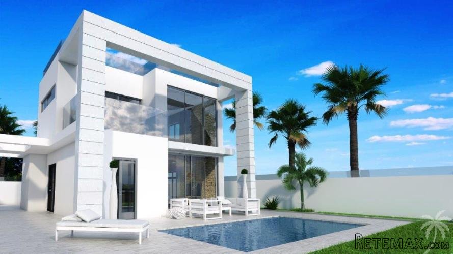 Modern detached villas with 3 bedrooms, 3 bathrooms..