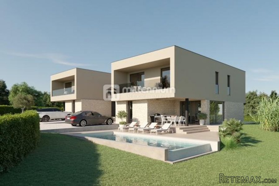 Istra, okolica Poreča, 218m2, novogradnja, vila s bazenom - 2