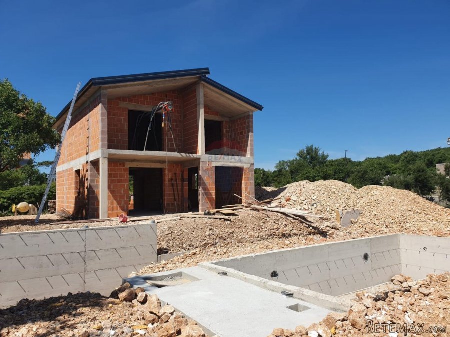 Otok Krk, Vrbnik, samostojeća vila u novogradnji sa panorams - 2