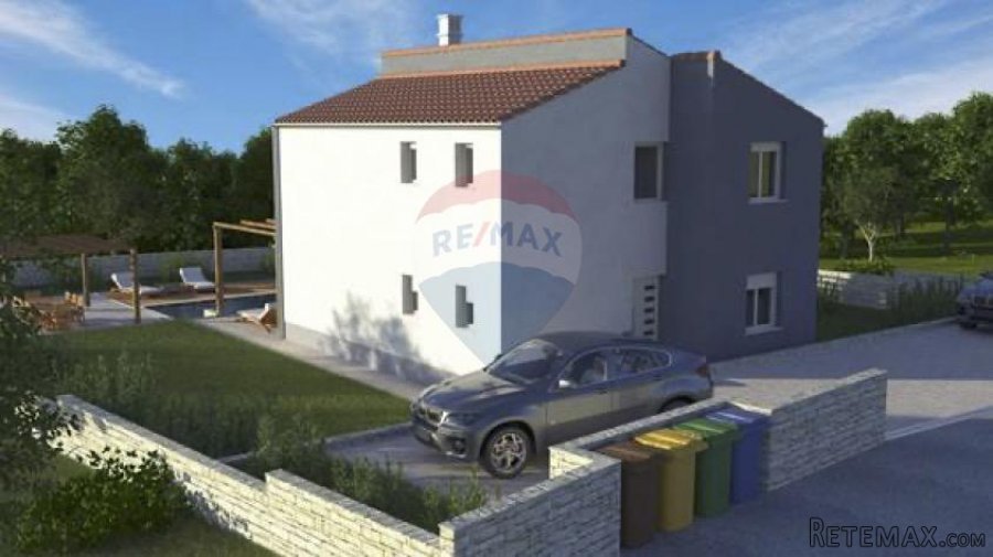Otok Krk, Vrbnik, samostojeća vila u novogradnji sa panorams - 4