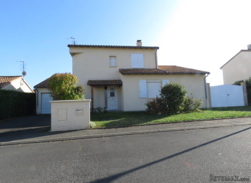 Big modern house on outskirts of..