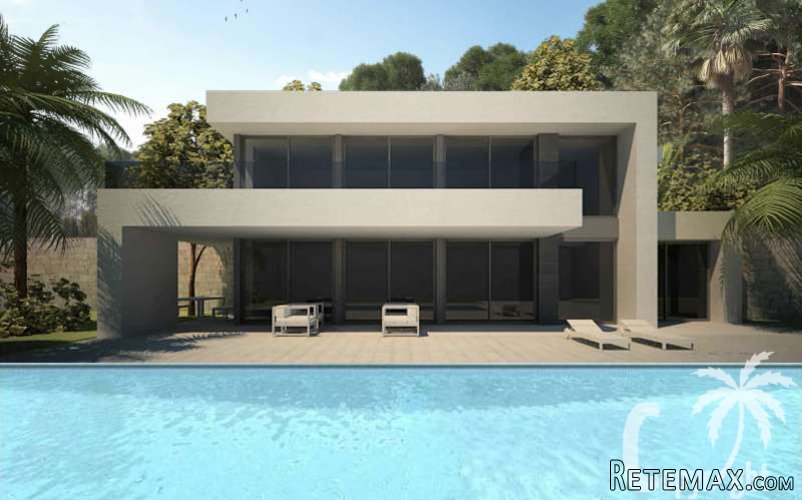 Special offer for the construction of a modern design four..