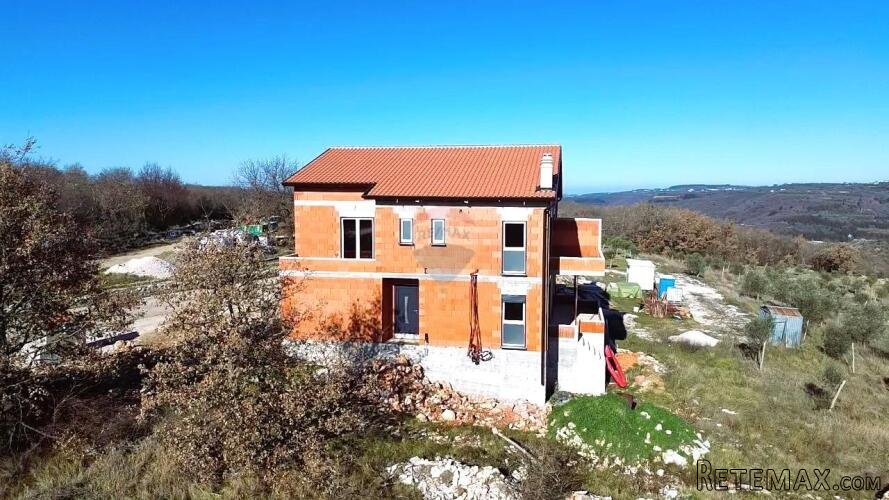 Istra, Buje okolica, kuća u izgradnji s bazenom - 3