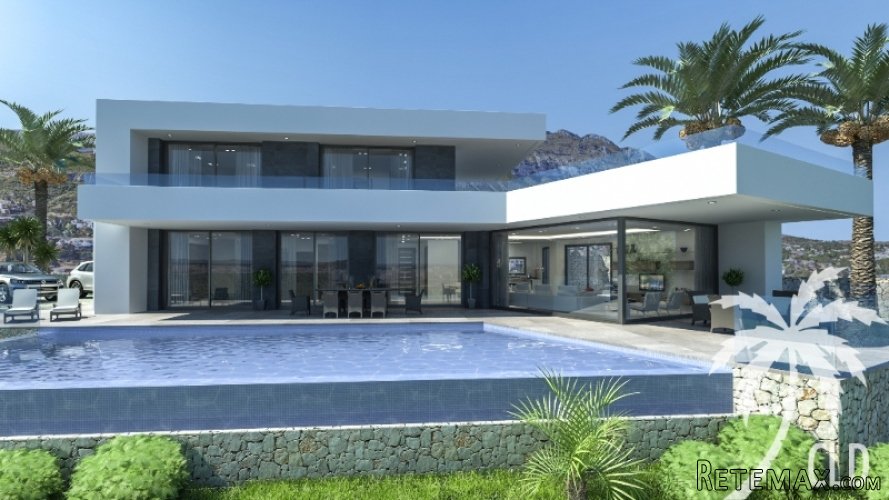 Design Villa on a superb plot of 1,586m2 with lovely sea.. - 2