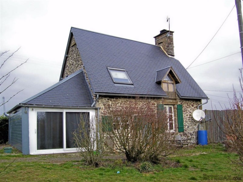 Small Country Stone House With Stone..