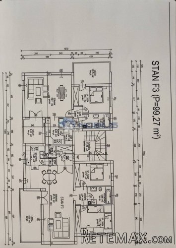 Zagreb, Gajnice - više stanova i penthouse (99,27m2) - 2
