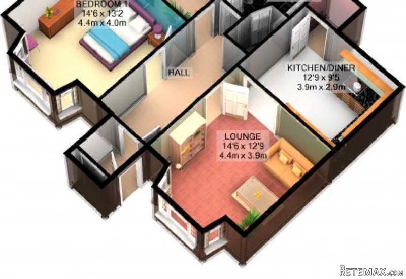 Flat 1 Lyndhurst, Stanley Mount East..
