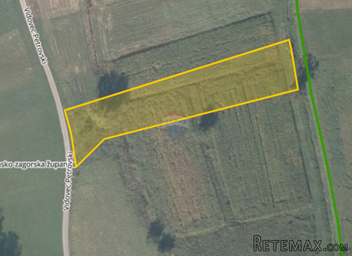 Vidovec Petrovski - poljoprivredno zemljište 7924 m2