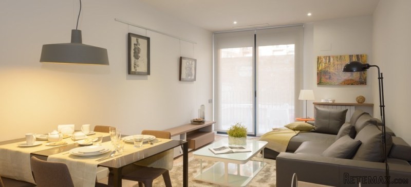 New build 1 bed apartment in Eixample..