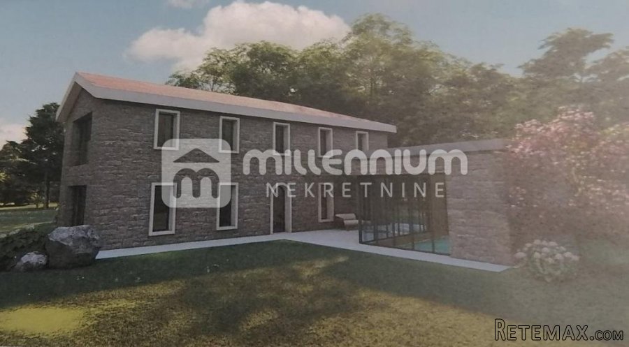 Ika, teren s idejnim projektom i pogledom na more