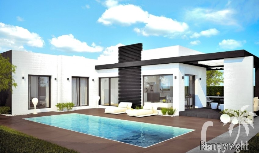 Modern villa project located within walking distance of the..