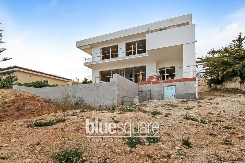 Modern style semi-constructed villa..