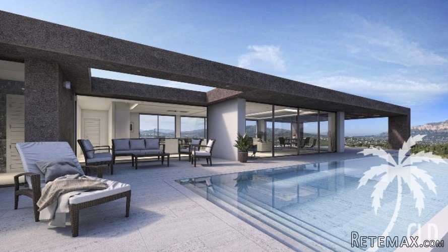 New build offer for the construction of a modern bungalow..