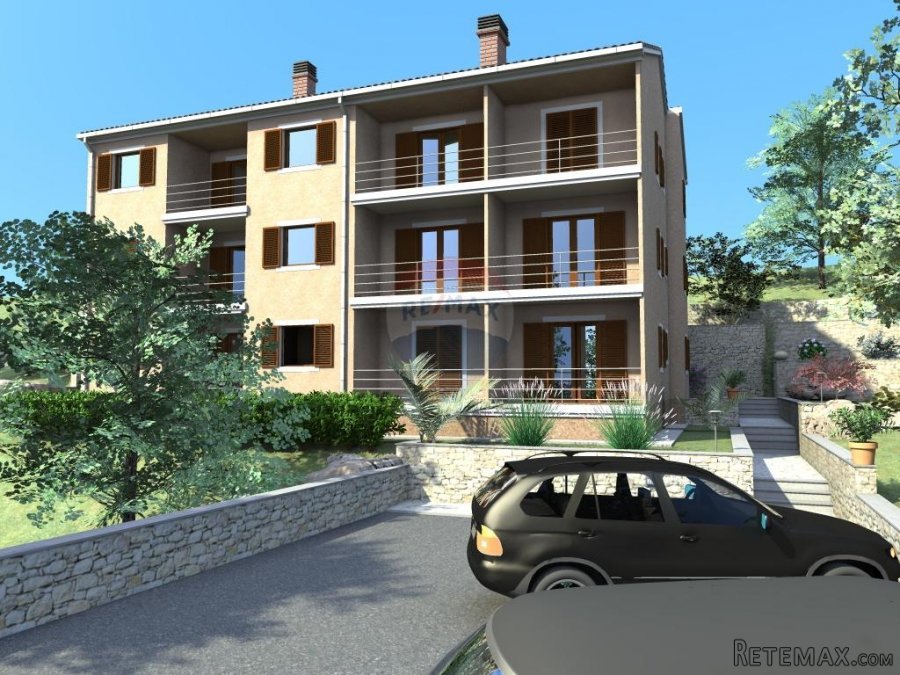 POBRI - teren sa projektom za 9 stanova