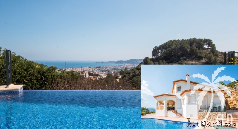 A very high quality built property sat just above the Old..
