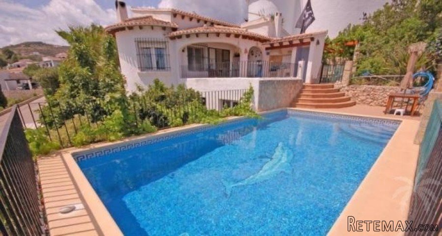 This villa is situated on Monte Pego on the Costa Blanca..