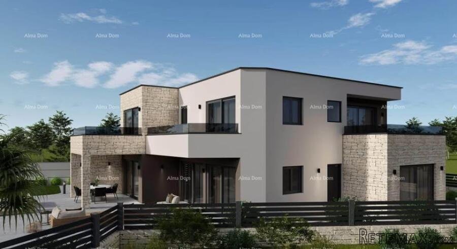 Moderna vila u izgradnji, Poreč
