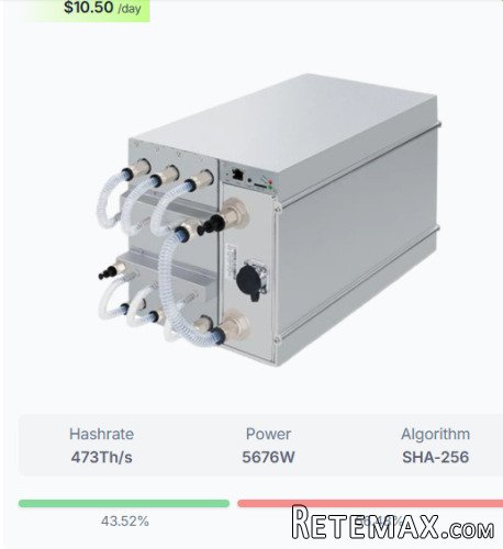 Bitmain Antminer S21XP Hyd,L9,L7,Goldshell AE Max,MicroBT M6