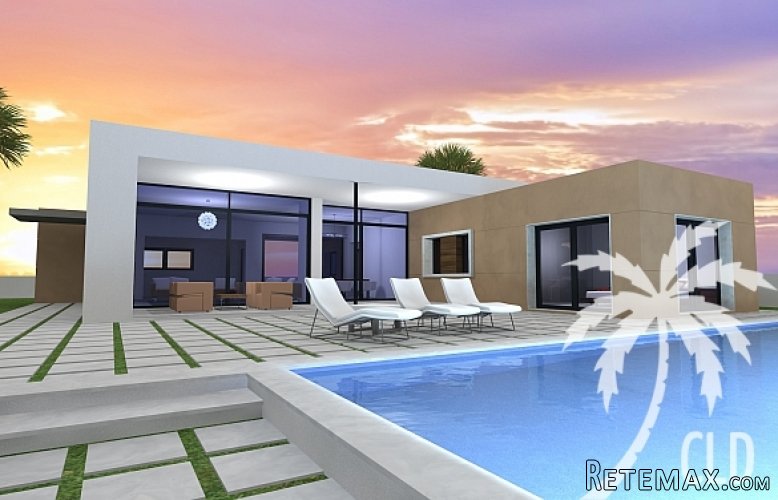 This great modern villa is currently under construction and..